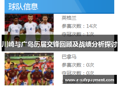 川崎与广岛历届交锋回顾及战绩分析探讨