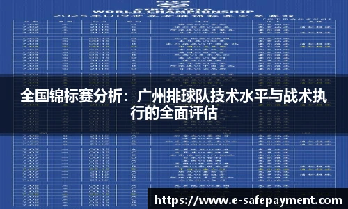 全国锦标赛分析：广州排球队技术水平与战术执行的全面评估